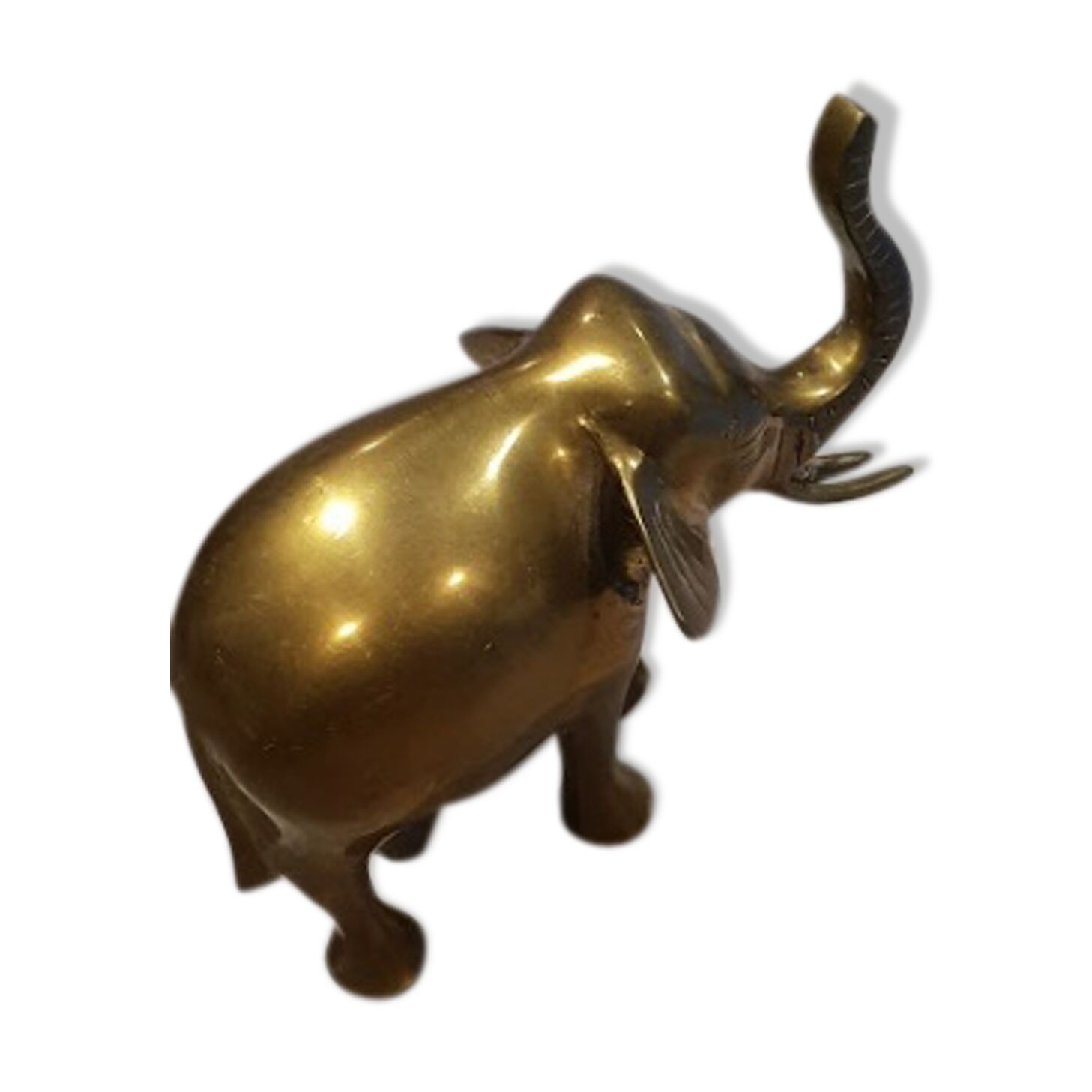 Éléphant laiton