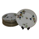 9 dessert plates - old