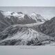 Pasterze and Grossglockner, Austria, printed illustration from 1878.