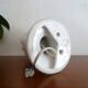Pair of ceramic hand sconces - globe ball - vintage design 70's