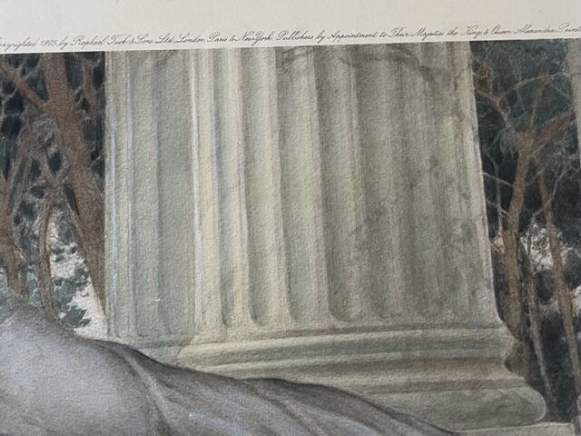 Henry Ryland lithograph