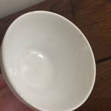 Vintage small antique bowl with floral decoration.