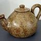 Pyrite stone teapot by Guy Baudat