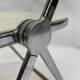 Giancarlo piretti plia lucite folding chair for castelli in white creme