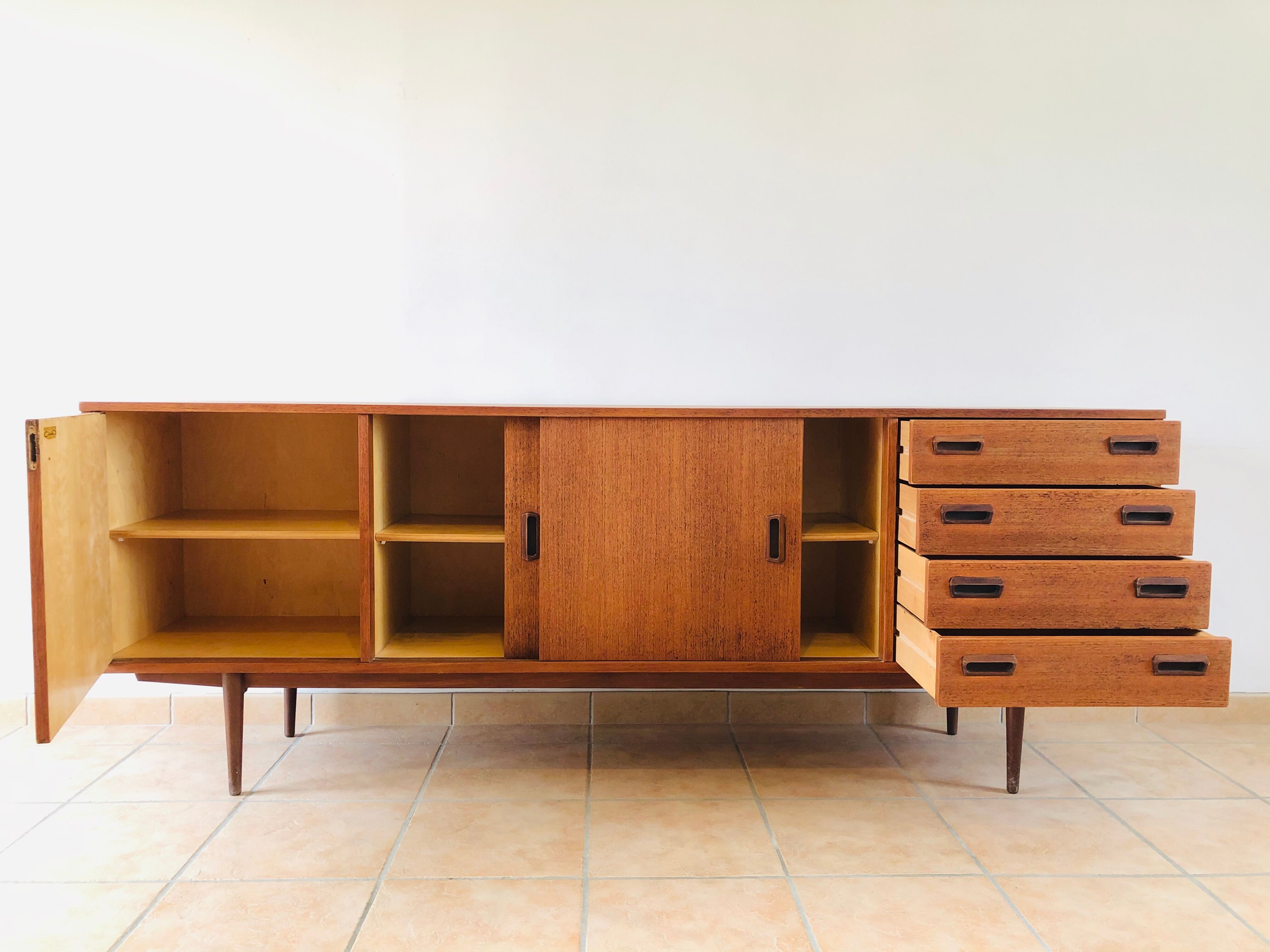 Scandinavian teak sideboard 1960