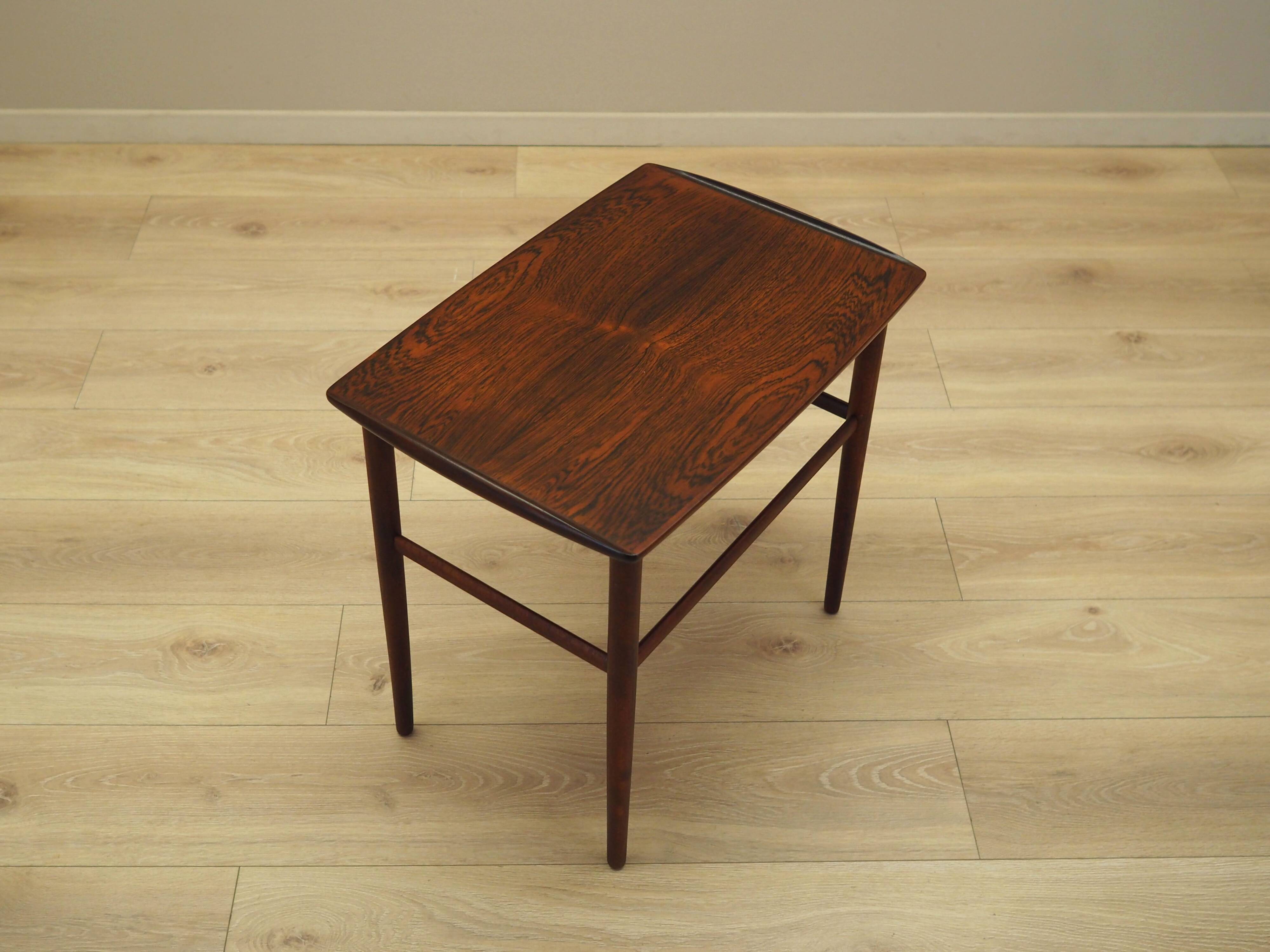 Rosewood coffee table, Danish design, 1970s, production: Denmark