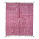 Contemporary Pink Rug - 390 x 290 cm