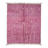Tapis Rose Contemporain - 390 x 290 cm