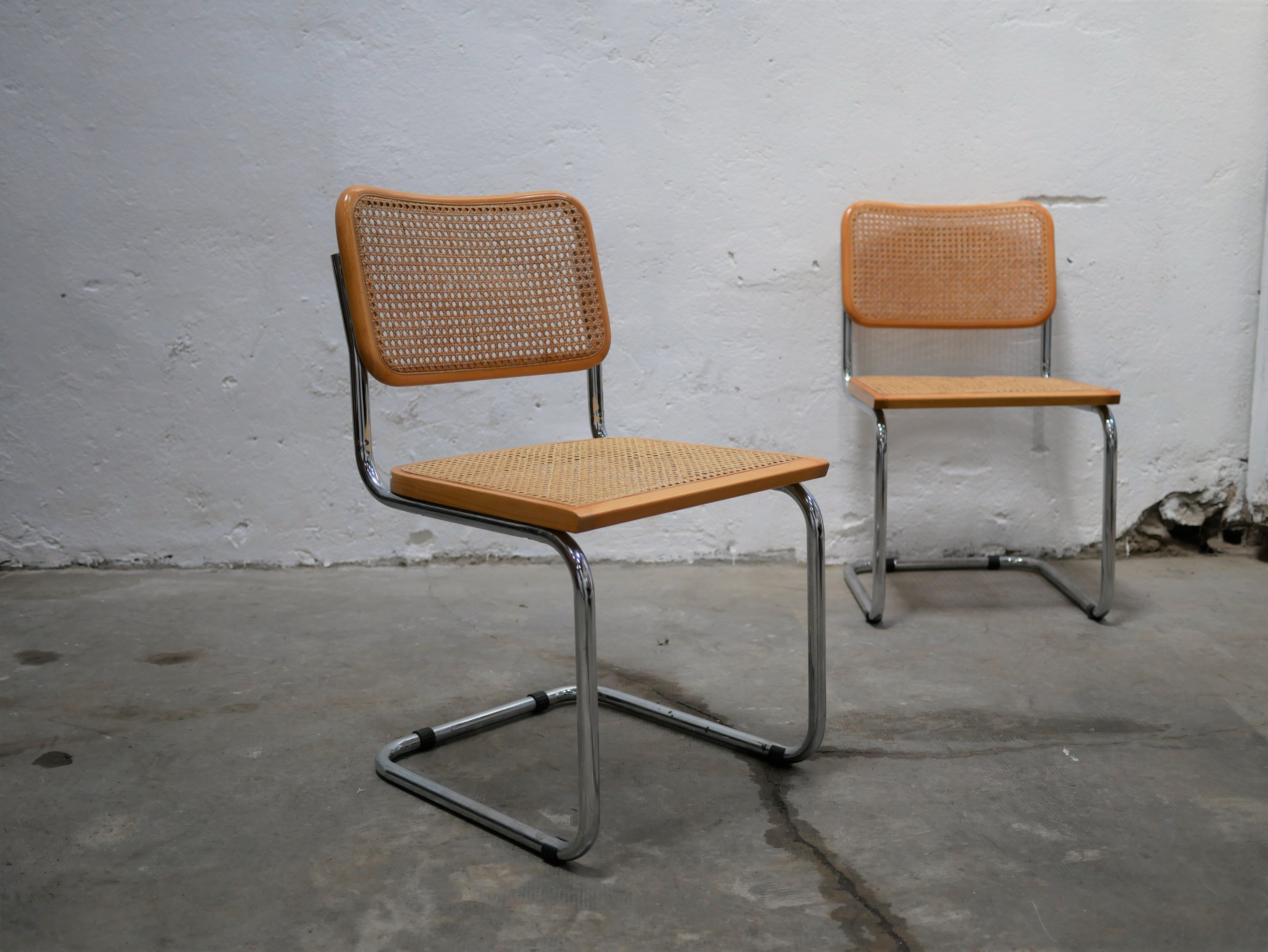 Chair B32 by Marcel Breuer, Made in Italy