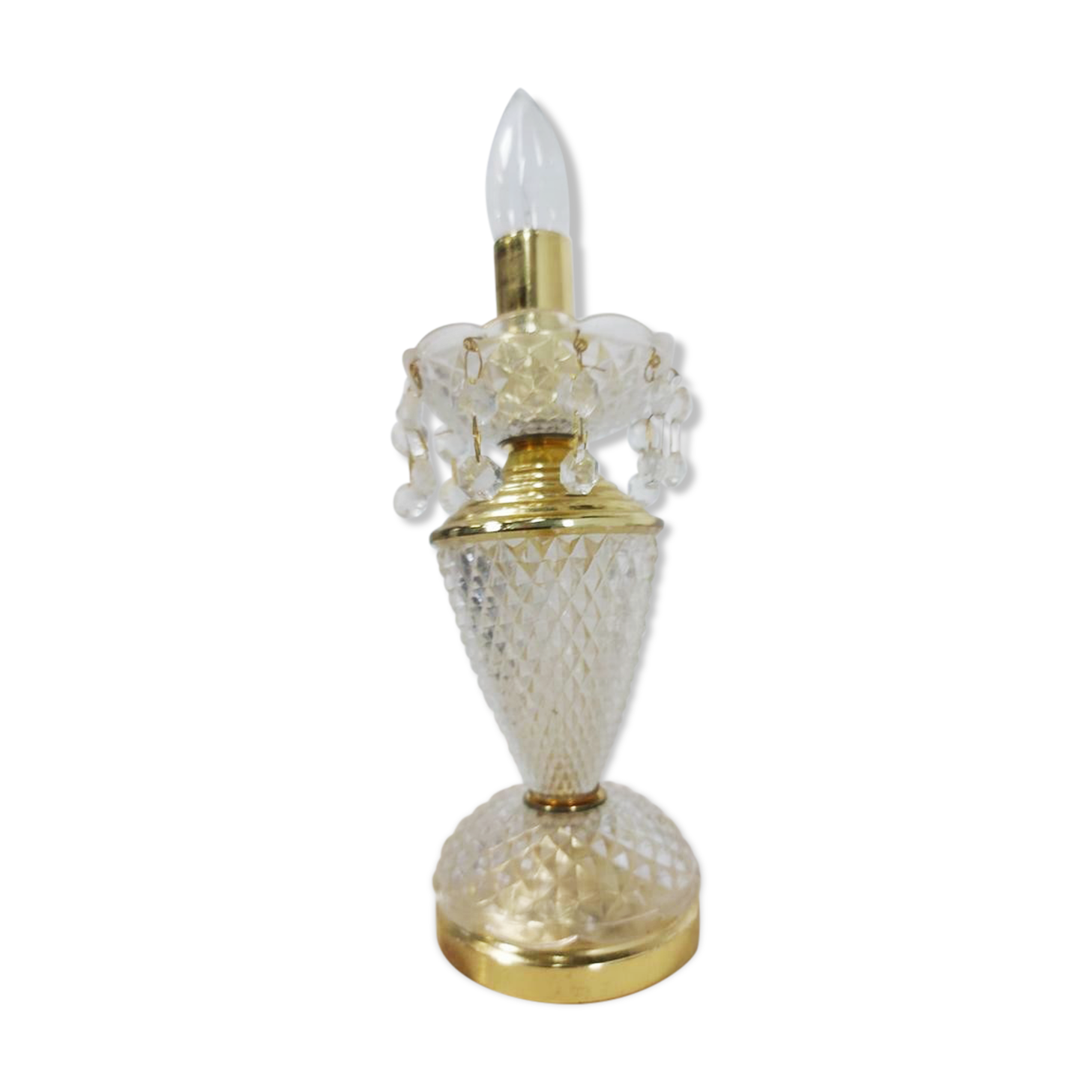Lampe de table vintage « dorée »