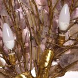 Mica foliage “tree” lamp