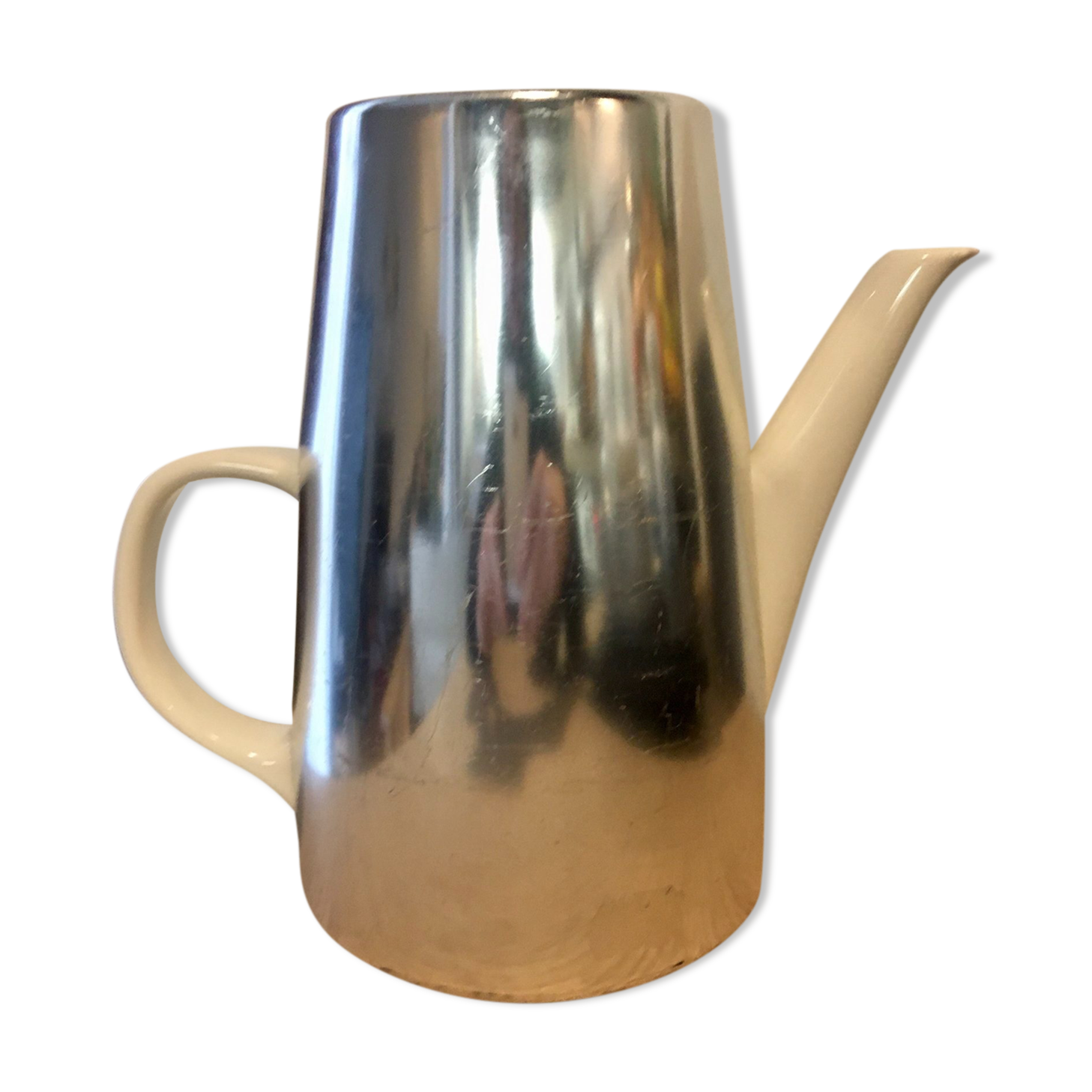 Coffee maker Mélitta Vintage year 50 - 60 with insulating lid lined felt -Good condition