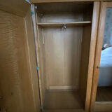 Vintage 1950 Oak Wardrobe – Large Capacity & Fully Dismantled