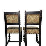 Ensemble de 6 chaises à repas italiennes, 1900