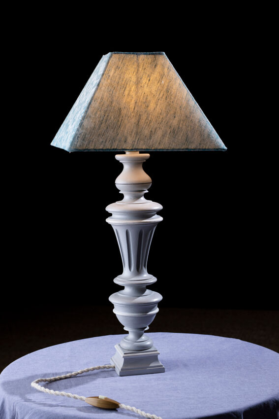 Lampe style gustavien