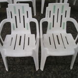 Suite of 6 Mambo armchairs by Paulin for Stamp