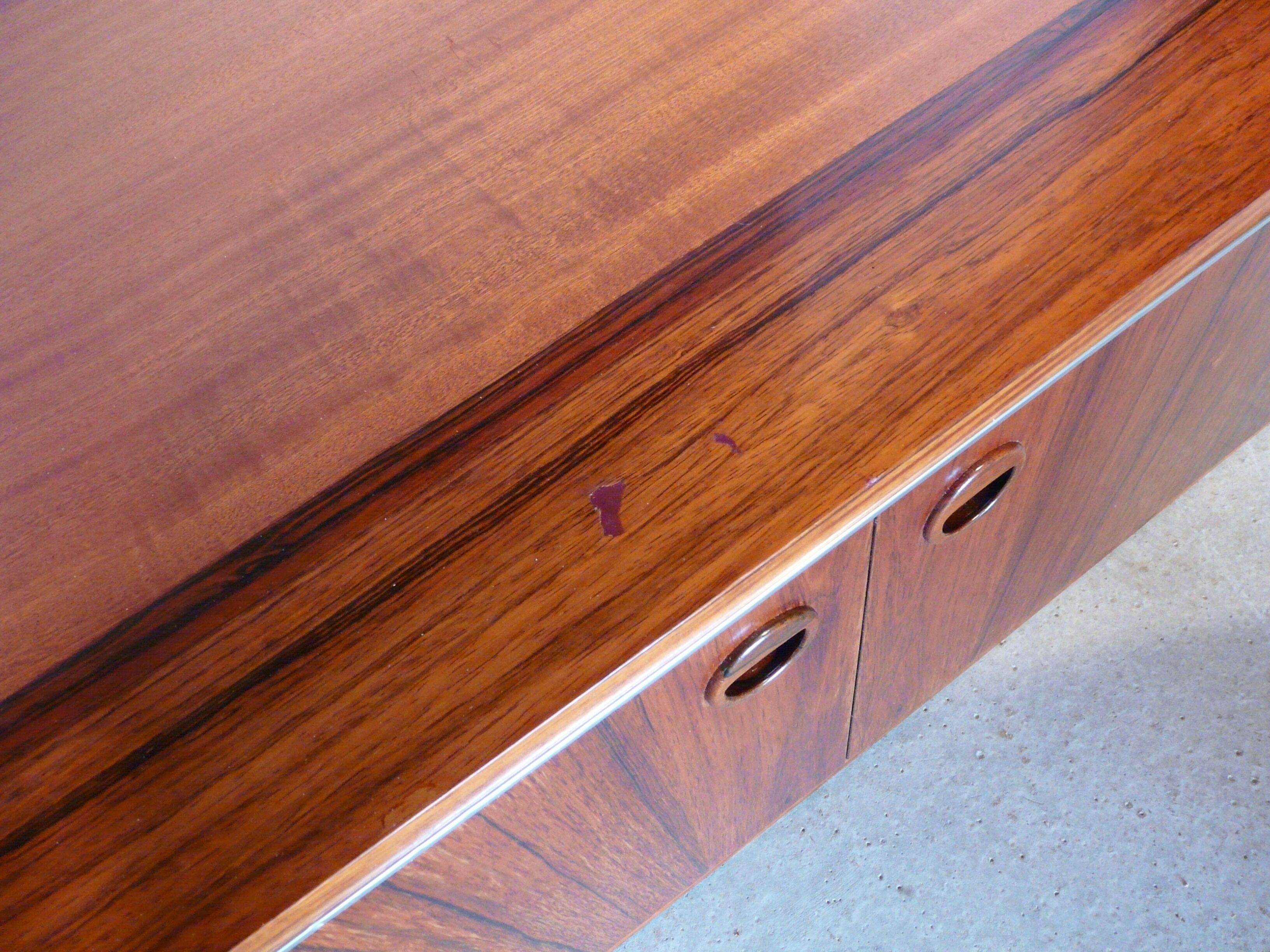 Scandinavian rosewood enfilade