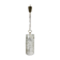 Hollywood Regency Ice Glass Hanging Light, J. T. Kalmar Lights, Austria, 1950s