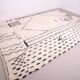 Unique natural wool Moroccan rug 3x2 m