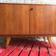 Vintage sideboard feet compass 1960's
