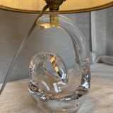 Vintage schneider crystal lamp 1960