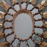Closed-wall edify sun mirror 36x33cm