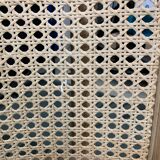 Chair cannage light wood caviar