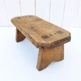 Vintage wooden step, country decoration