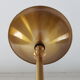 Lampadaire doré Lucien Gau Paris 1980