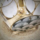 Suspension 5 panels, golden structure