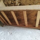 Rest bed with its 3 cushions