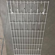 Minimalist German rope coat rack from the mid-century, 1960s.