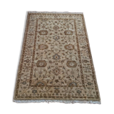 Vintage handmade Persian carpet, wool, ancient Iranian carpet, 163×104cm.