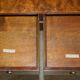 Antique extendable coffee table circa 1880 in solid walnut.