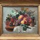 HSP painting "Composition with fruits" 19th/20th century signed