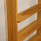 Guillerme and Chambron bookcase shelf in oak, 1960