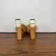 Scandinavian wooden wall light duo, beech, minimalist 1980