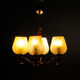 Polam chandelier with chalyxes
