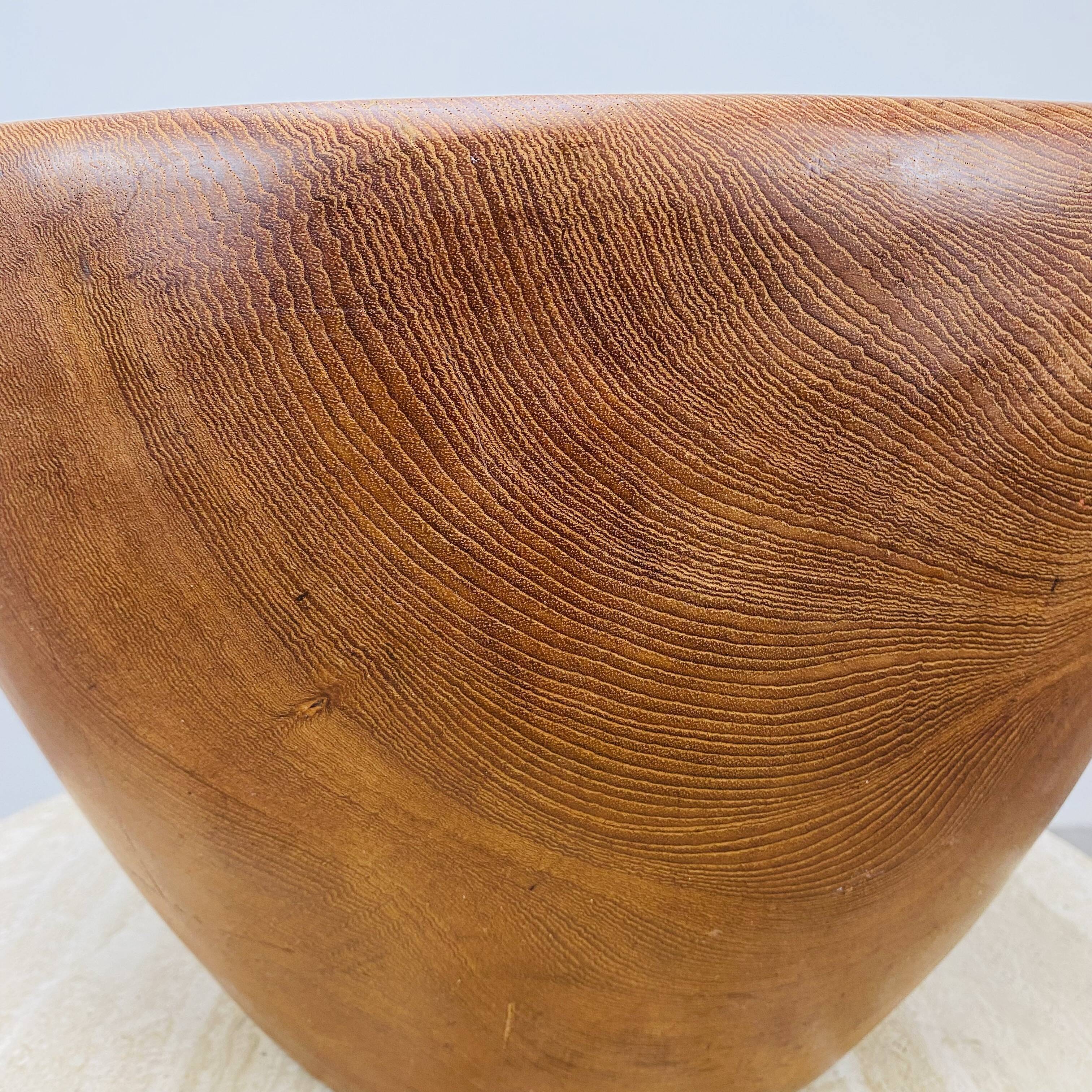 Floor cup danish teak 60s