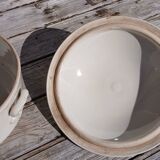 Large Soup Tureen, Earthenware from Saint-Uze