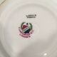 Set of 8 ancient porcelain saucers from Limoges a. Lanternier - cie
