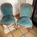 Paire de chaises anciennes