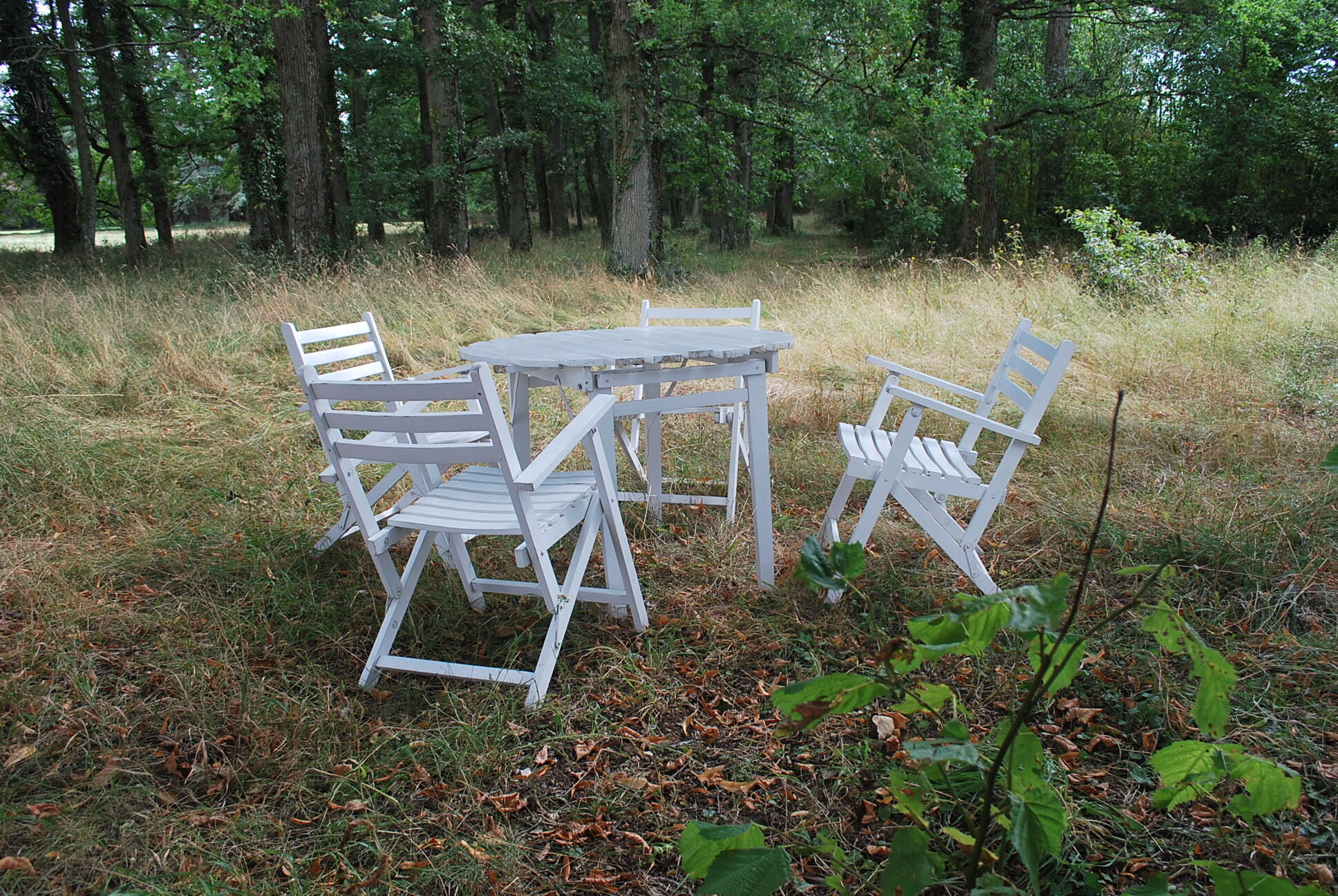 Vintage garden furniture