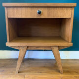 Bedside table compass legs