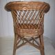 Wicker child fauteuril