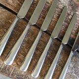 Set of 6 Nuovo Milano Alessi dessert / fruit knives
