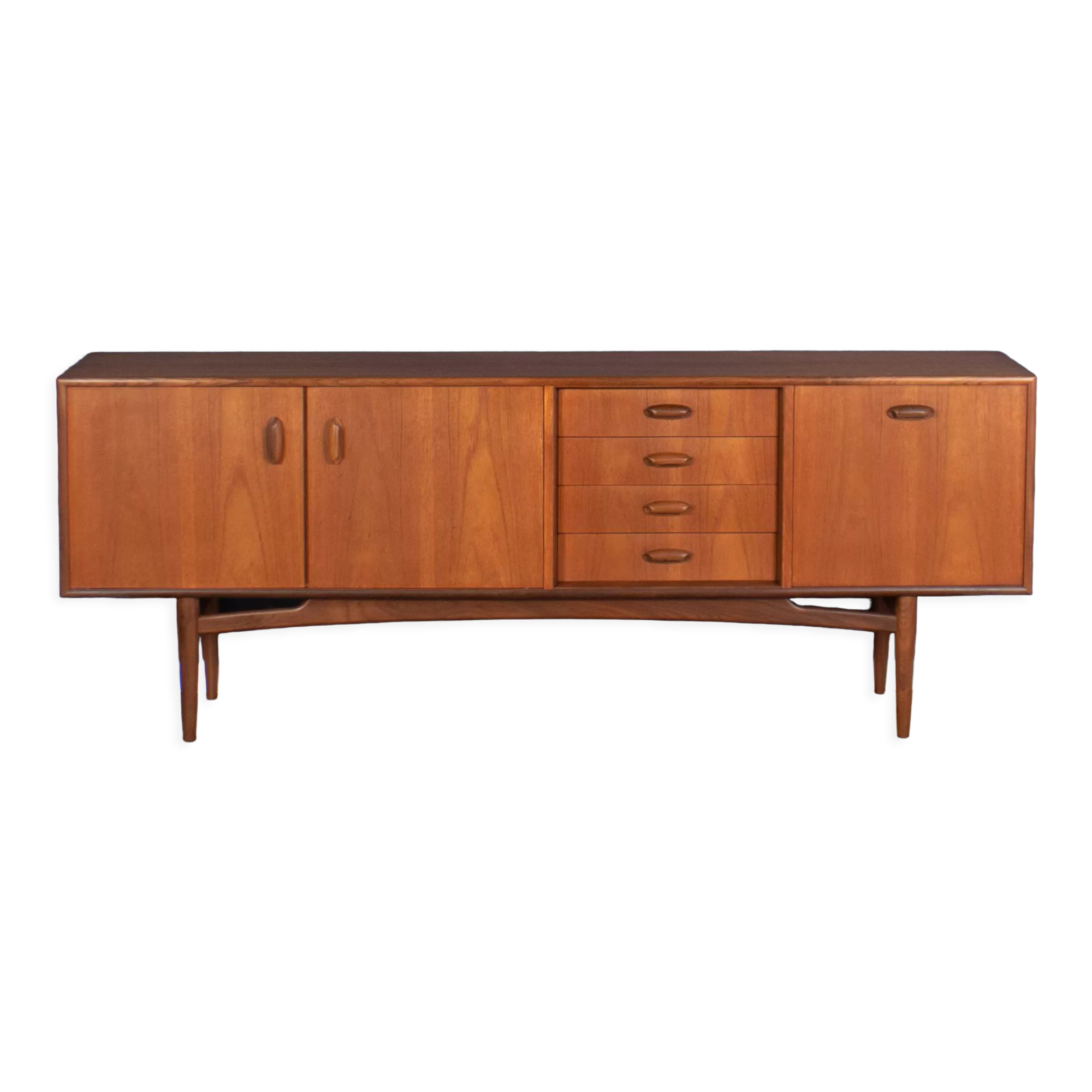 Retro teak 1960s long g plan scandi mid century sideboard