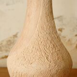 Soliflore vase in powder pink plaster