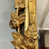 Miroir en bois doré, XIXe siècle