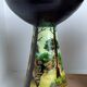 Pair of vintage Basque pottery – glazed ceramic – signed G. Defly